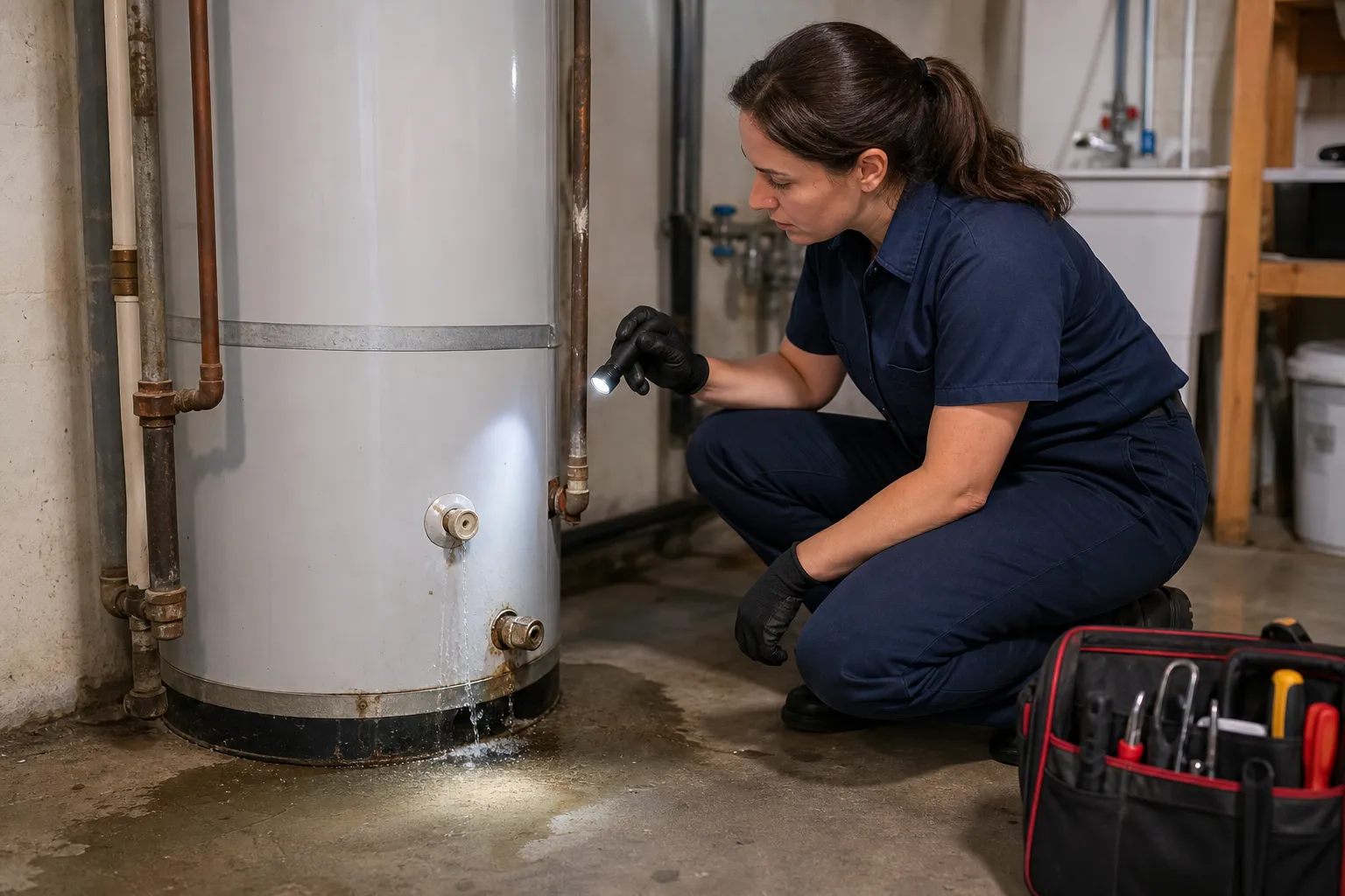 Stop water heater leaks early