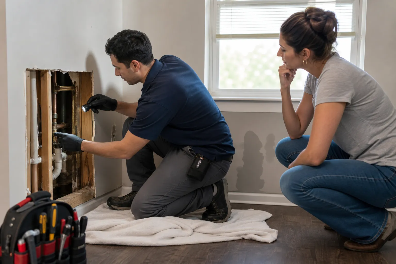 Stop wall leaks before damage spreads