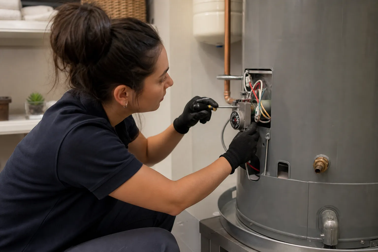 Fix water heater thermostat problems