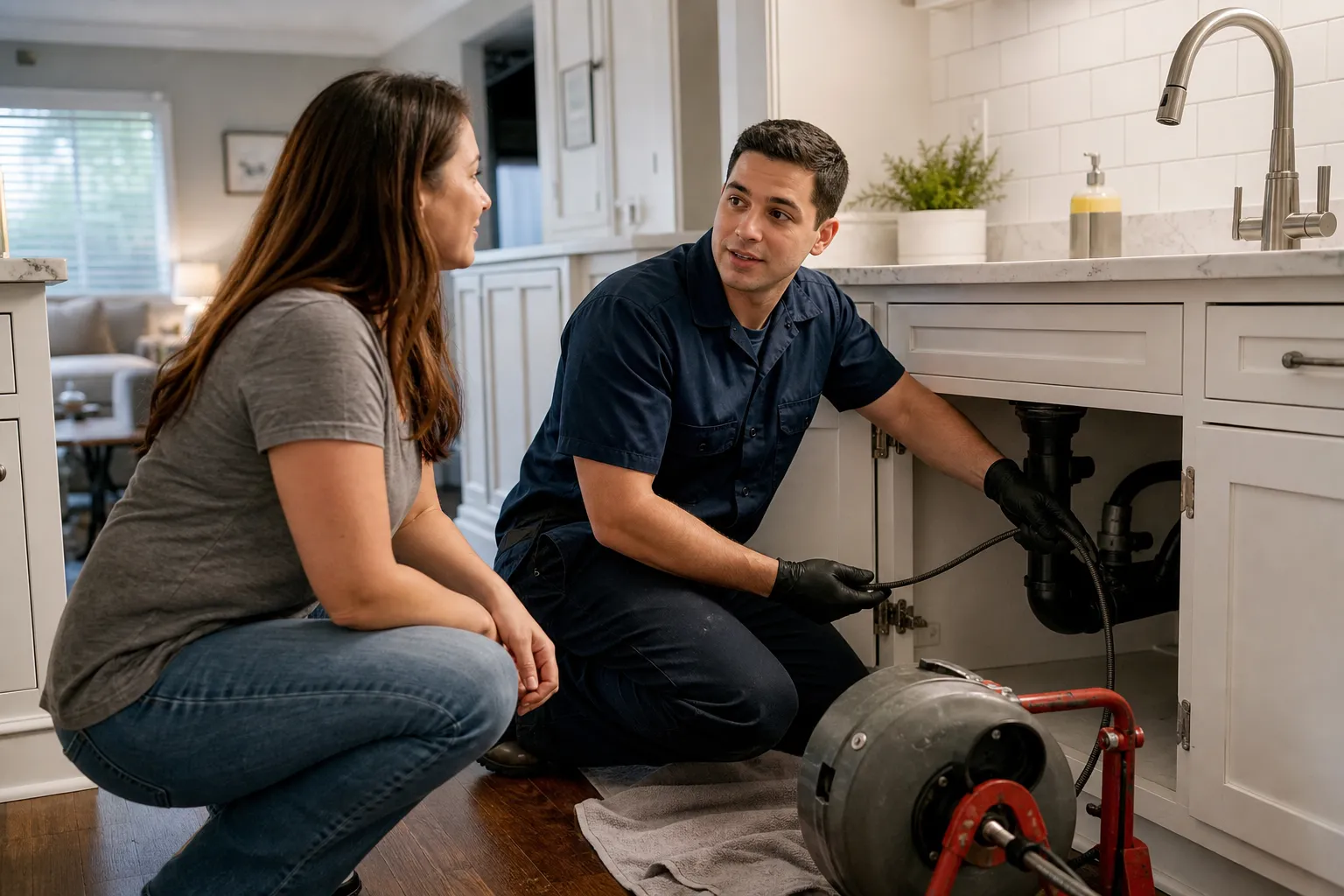 Help for a clogged drain