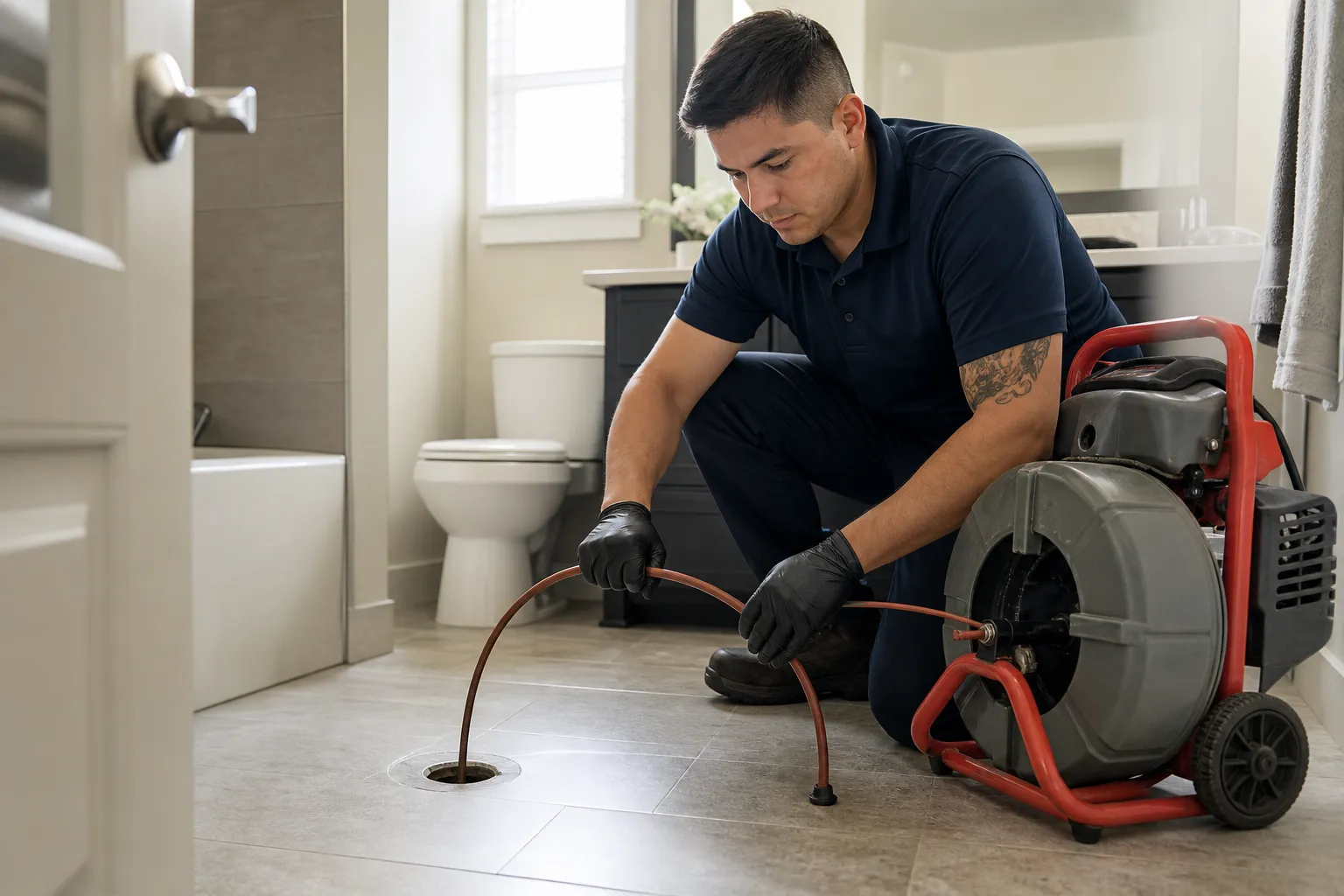 Sewer backup