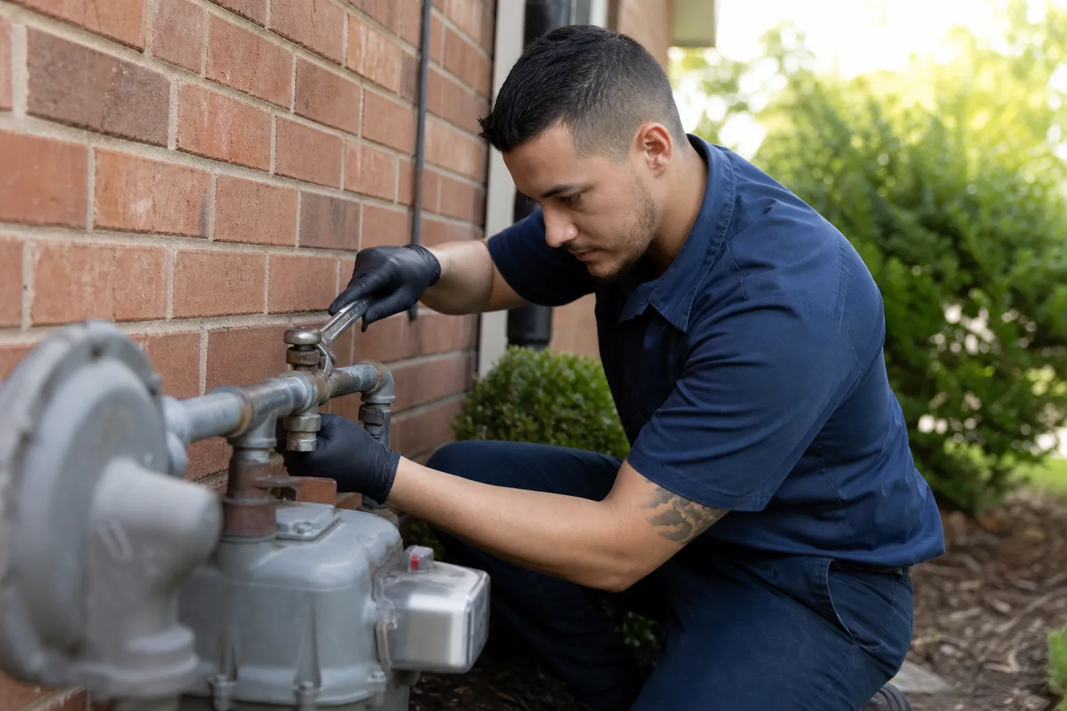 Fast help for damaged gas lines