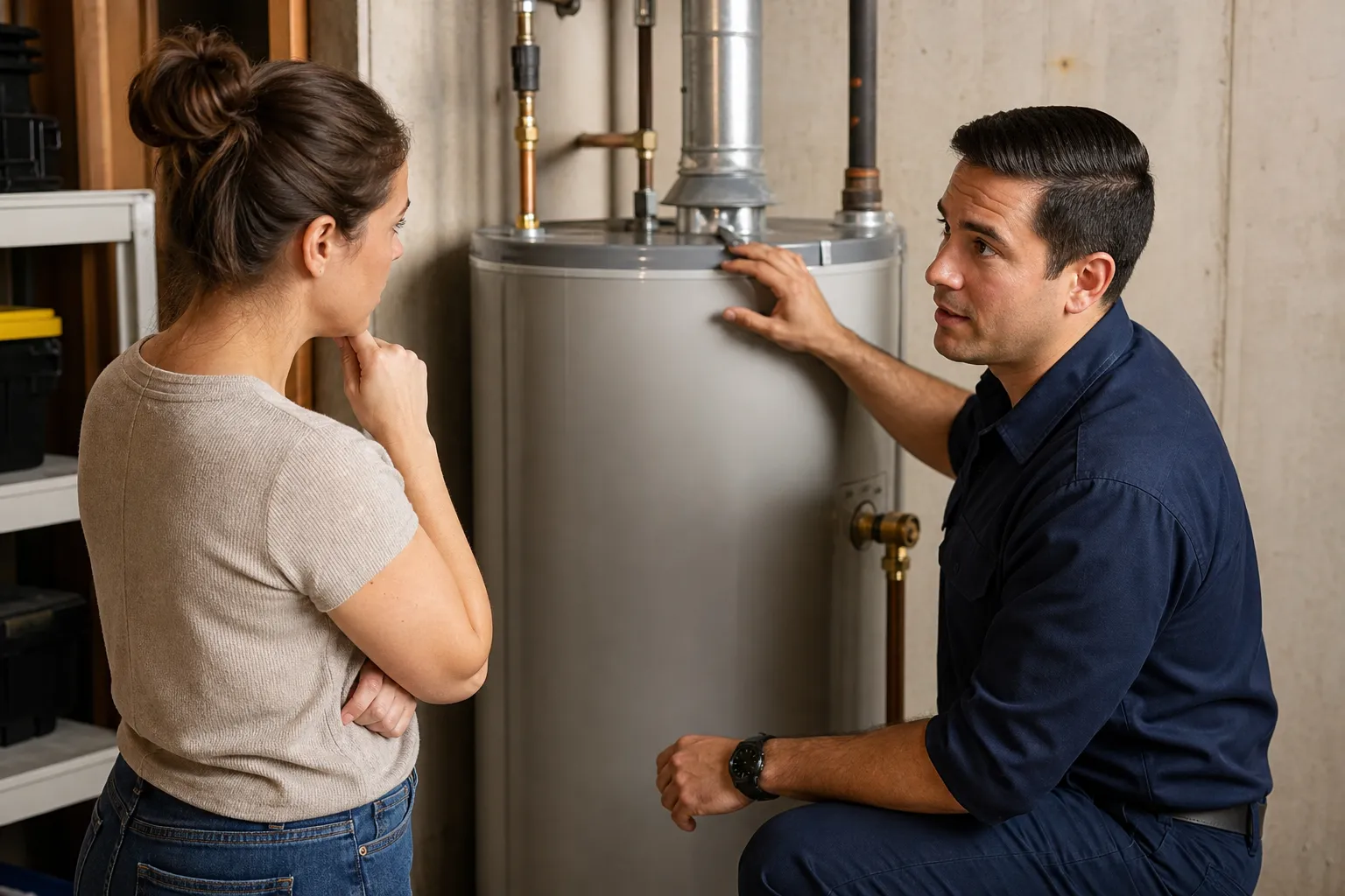 Replace an aging water heater