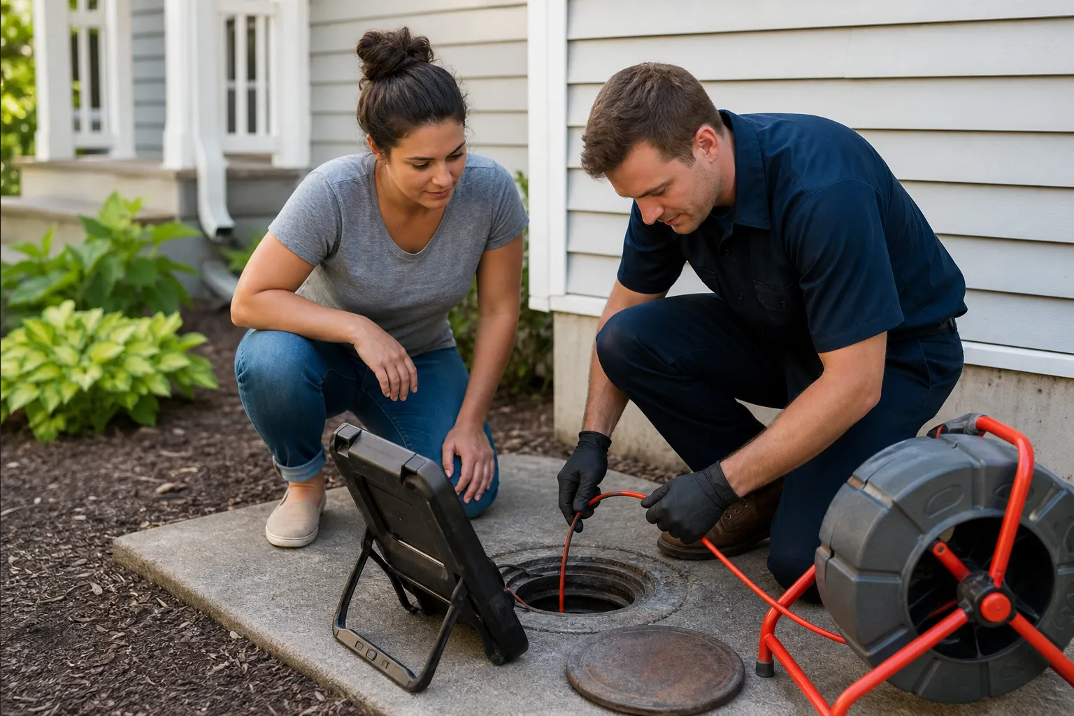 See what’s happening in your sewer line