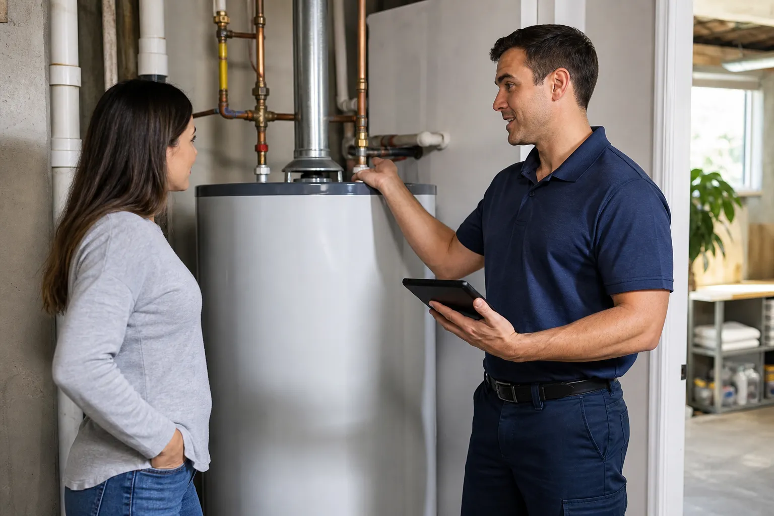 Hot water restored without the hassle