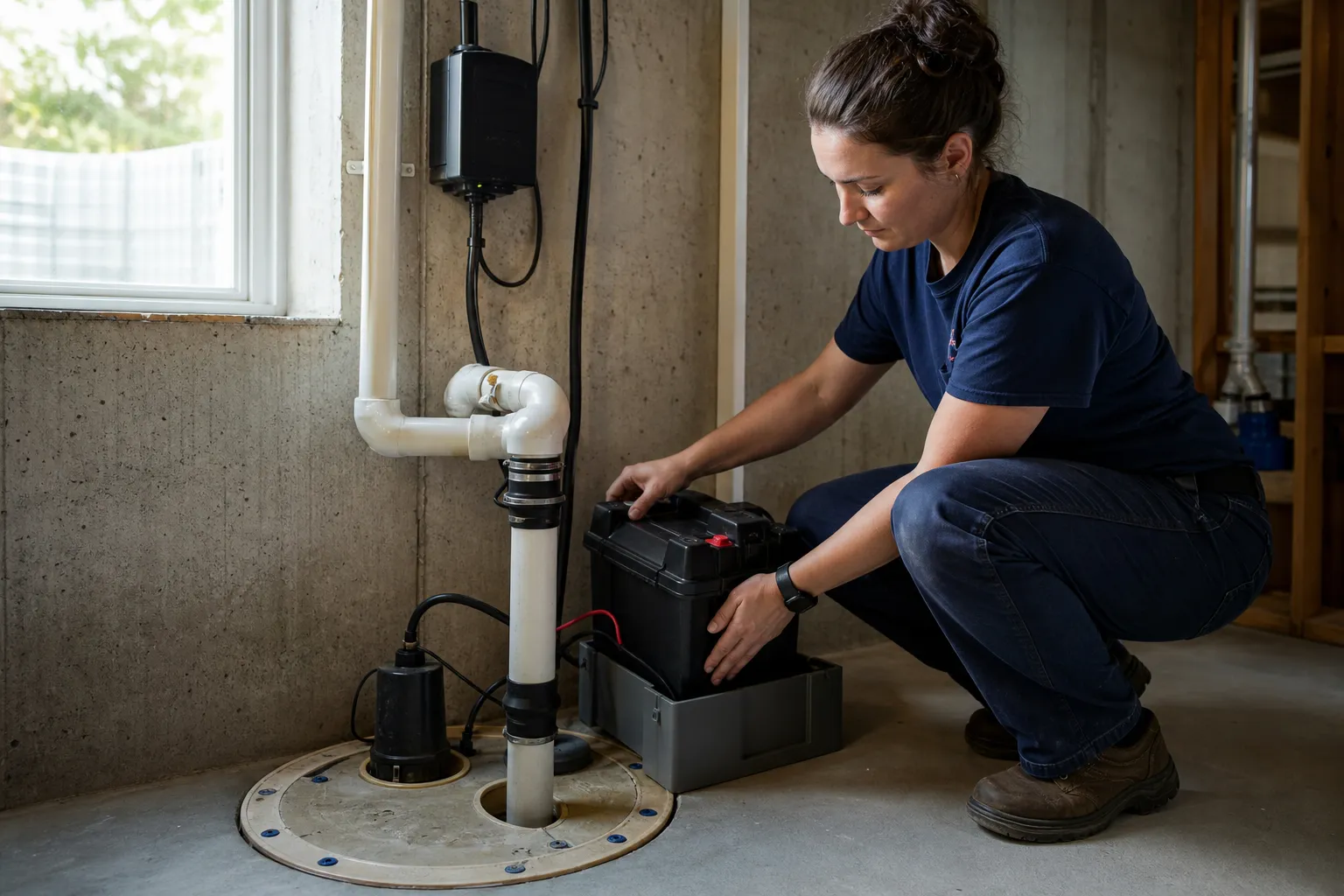 Backup power for your sump pump