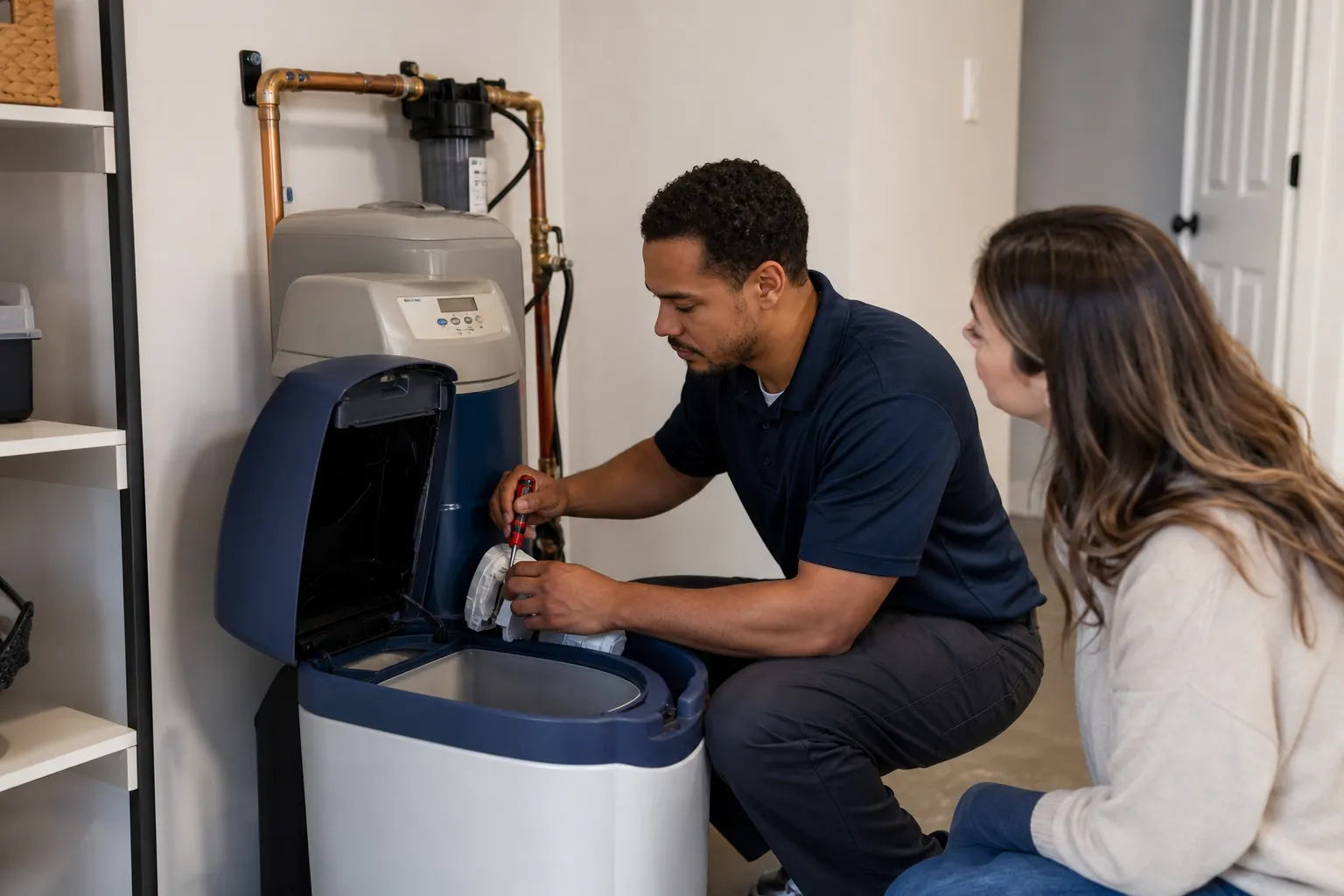 Water softener repair