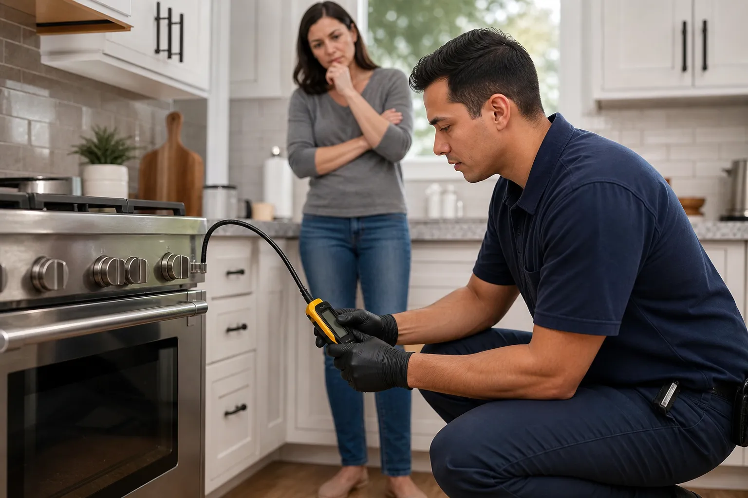 Gas leak testing