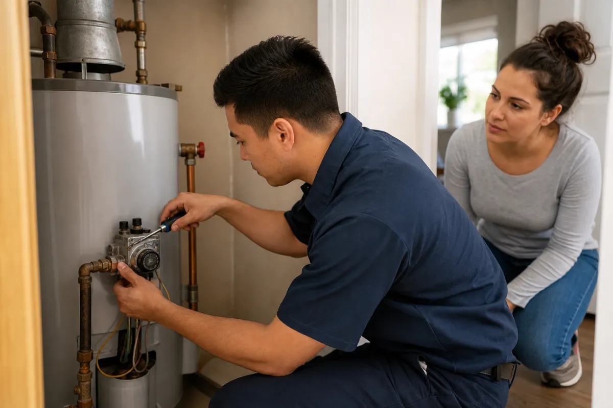When hot water problems need real repair