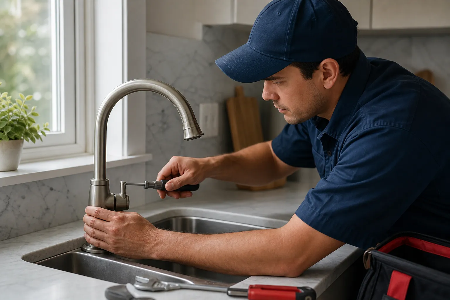 Loose faucet