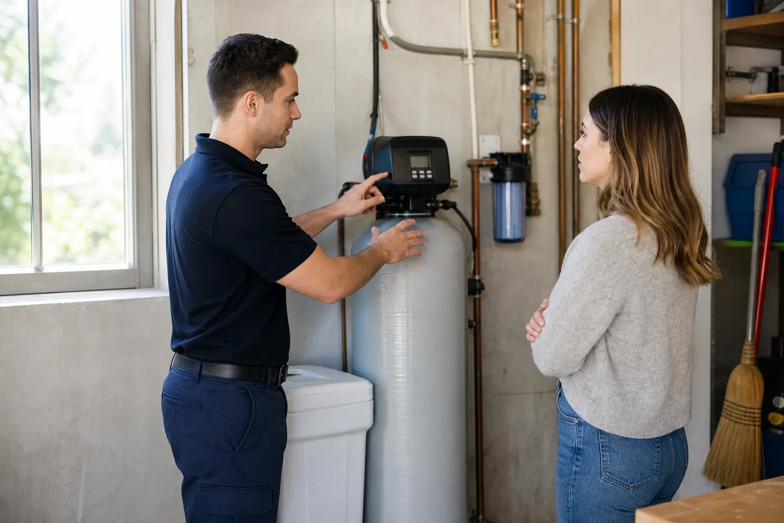 Stop hard water at the source