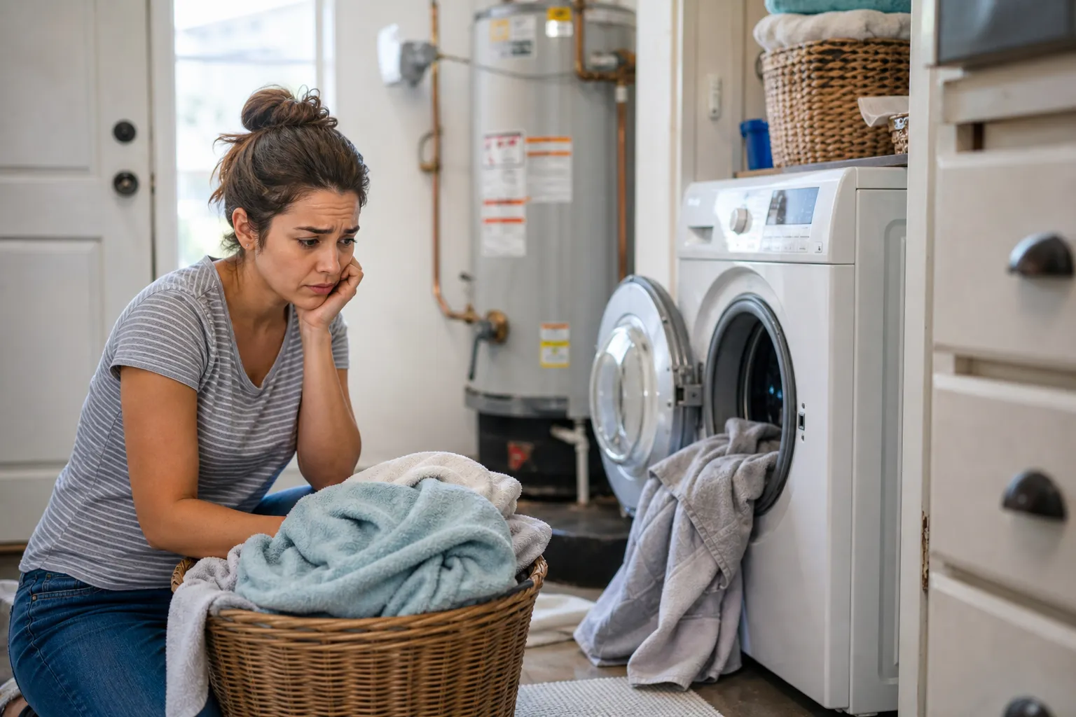 When your water heater can’t keep up