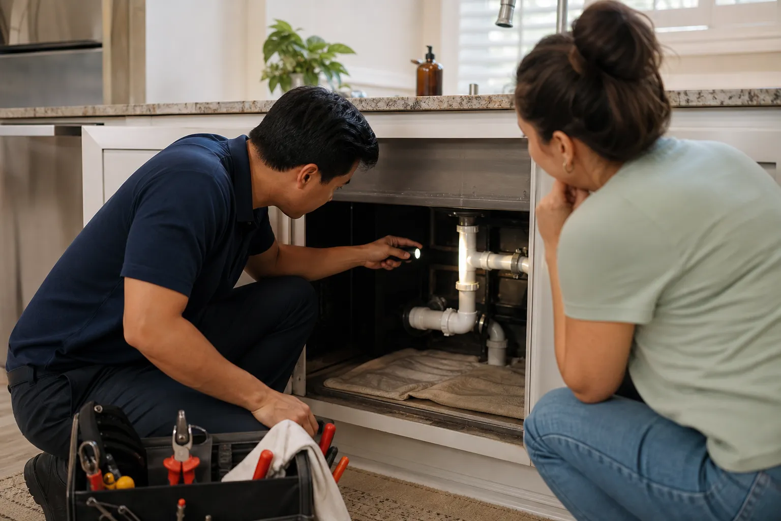 Stop pipe leaks before damage spreads