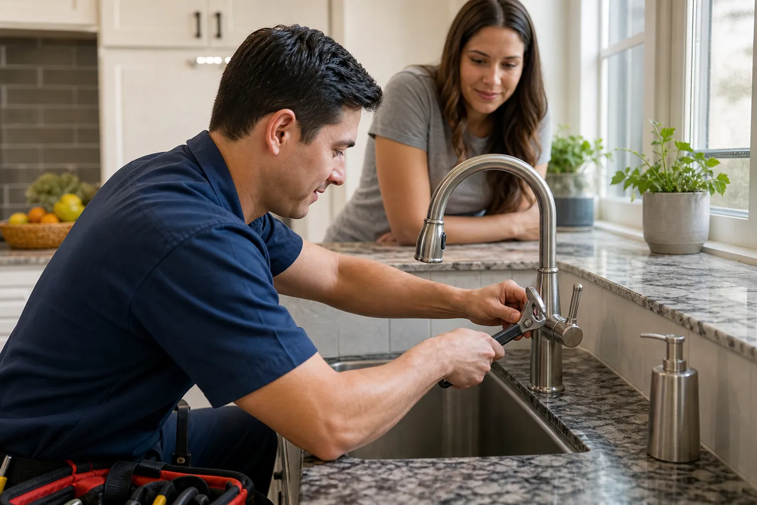Faucet repair