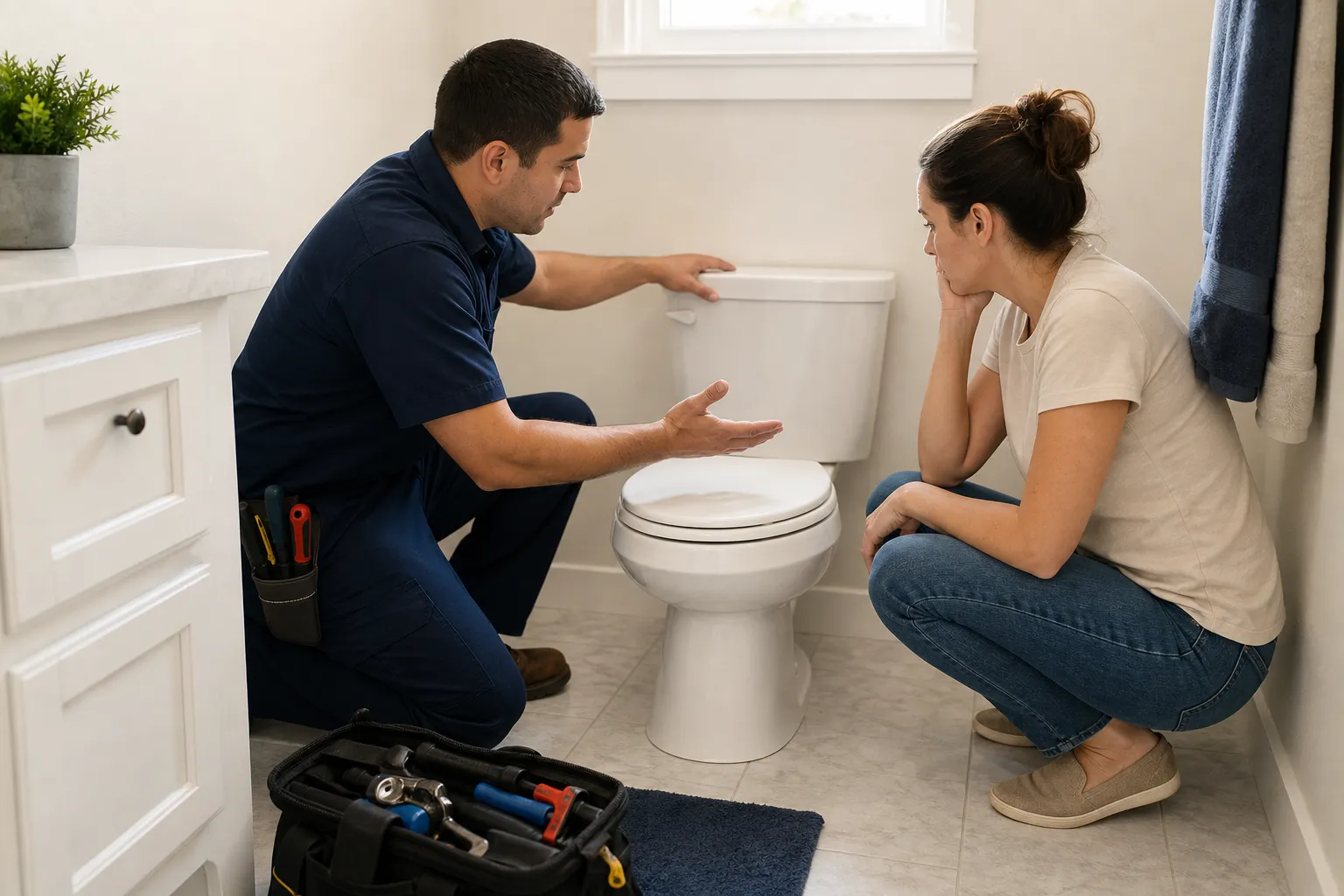 Toilet not flushing