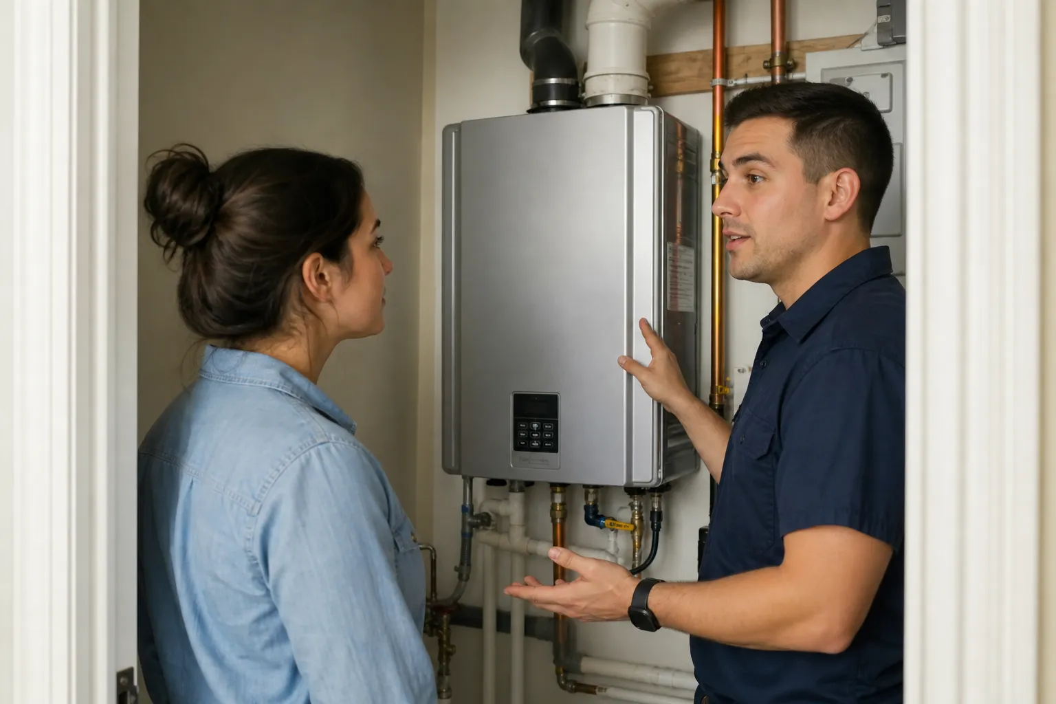Reliable tankless hot water starts here