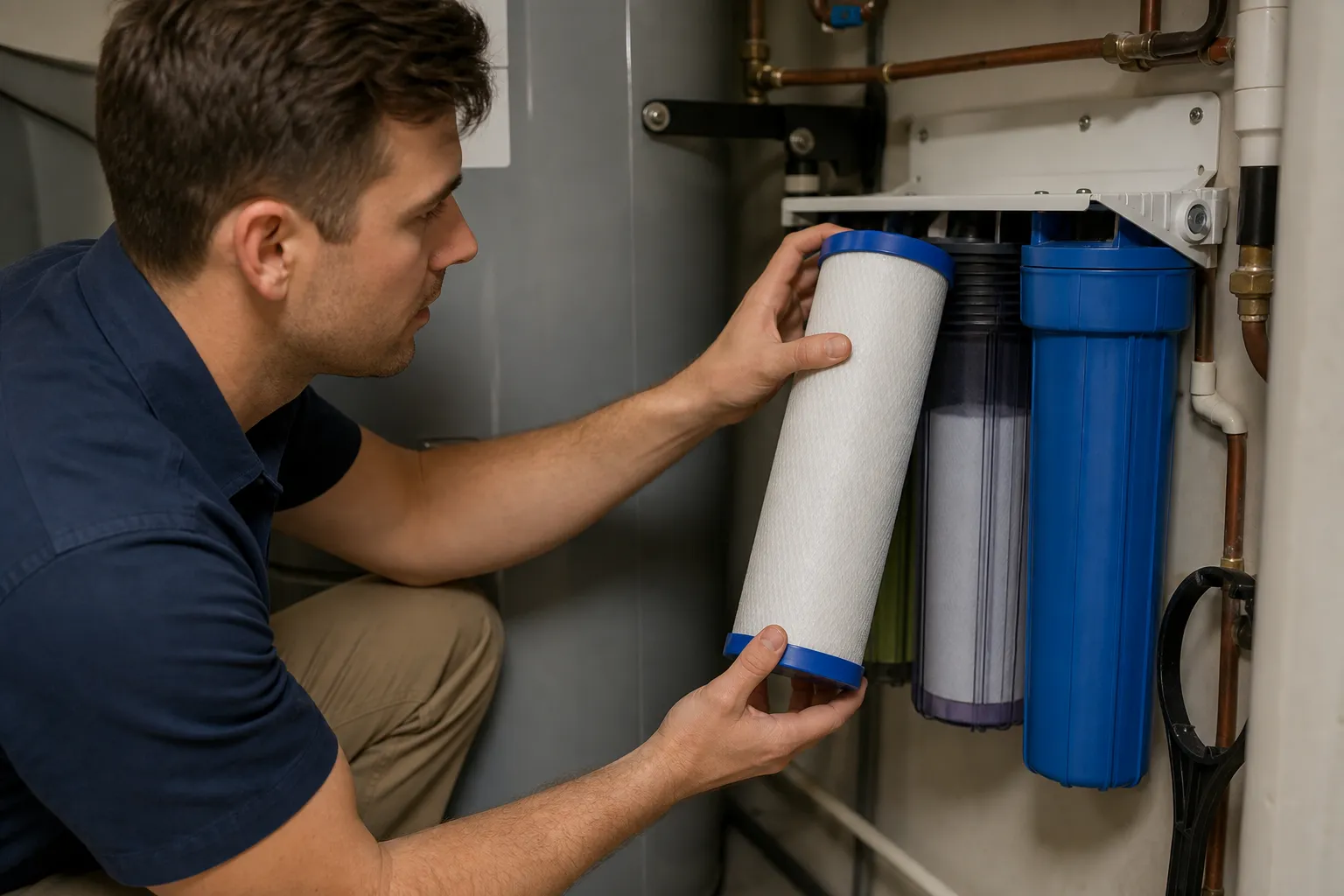 Replace filters before water quality slips