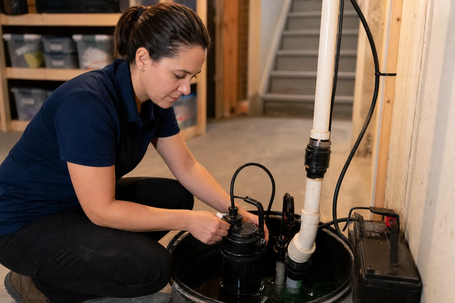 Keep your sump pump ready