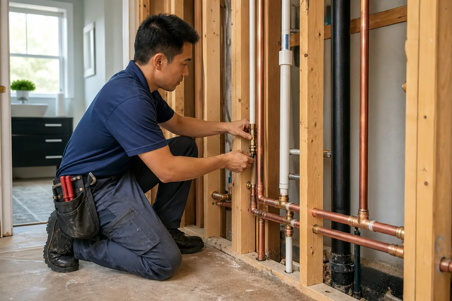 Repiping for a more reliable home