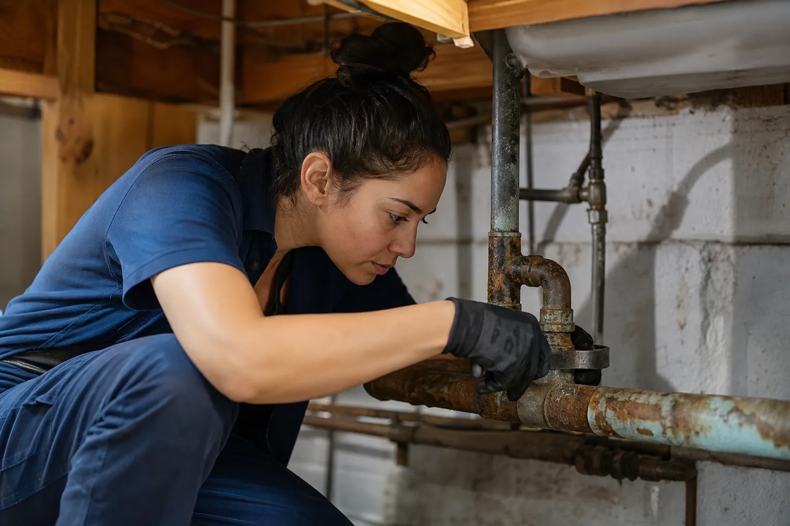 Replace corroded pipes before damage spreads